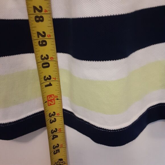 Brooks Brothers Performance Polo Men's L Original Fit Shirt Blue Green Stripes - Picture 9 of 9